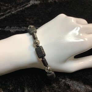 Lava stone bracelet